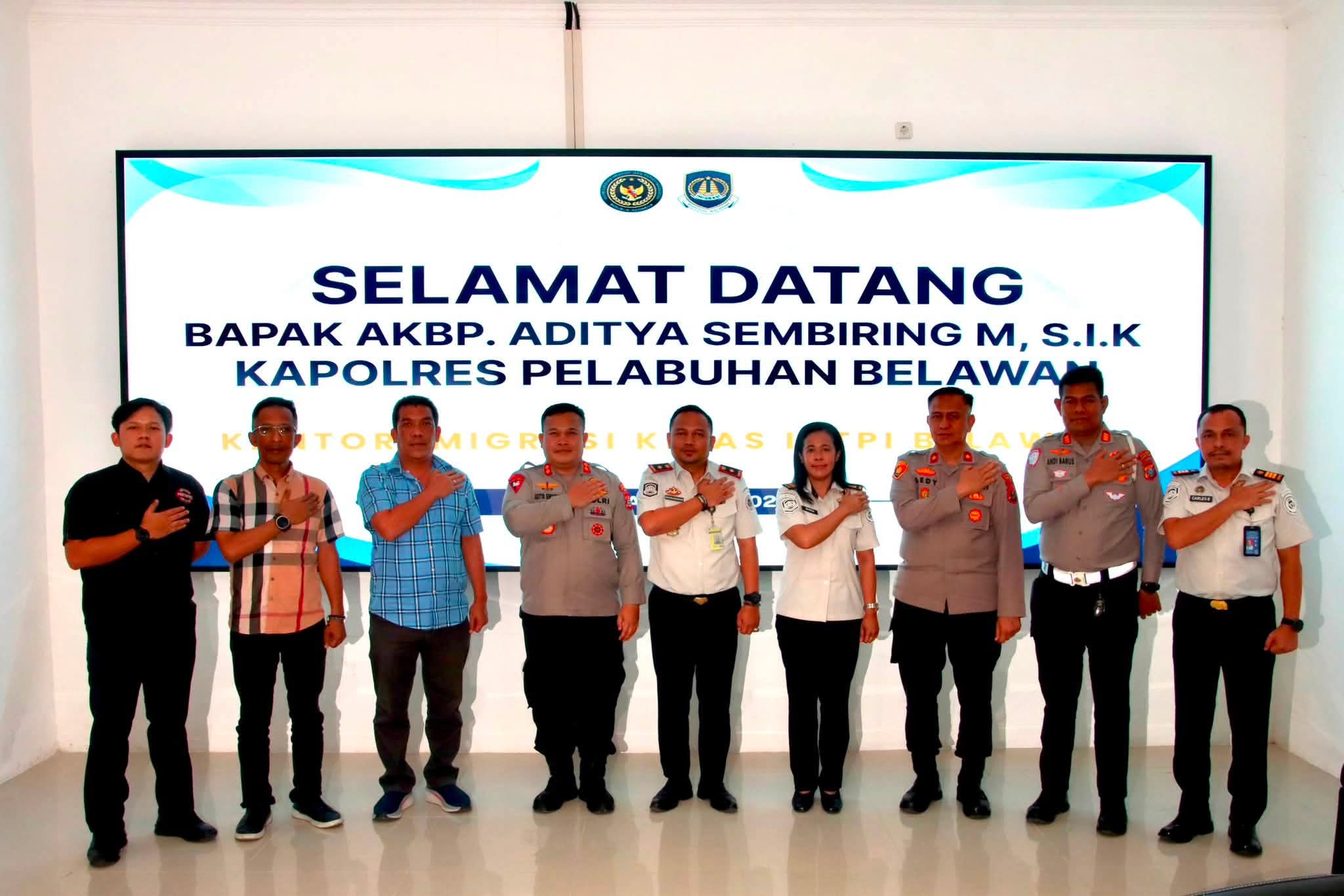 “Kapolres Pelabuhan Belawan Perkuat Sinergi Strategis dengan Kantor Imigrasi Kelas II TPI Belawan Demi Pelayanan Publik dan Stabilitas Keamanan”