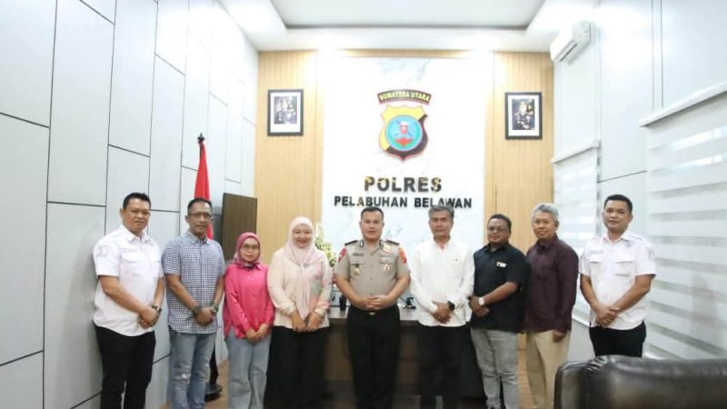 Kapolres Pelabuhan Belawan Perkuat Sinergi Strategis dengan PT Pelindo, Teguhkan Komitmen Menjaga Keamanan Objek Vital Nasional dan Kelancaran Aktivitas Kepelabuhanan