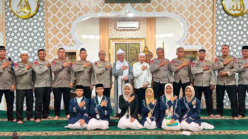 Brimob Polda Sumut Lepas Tim Safari Dakwah 1448 H, Perkuat Spiritualitas, Moralitas, dan Sinergi Membangun Umat