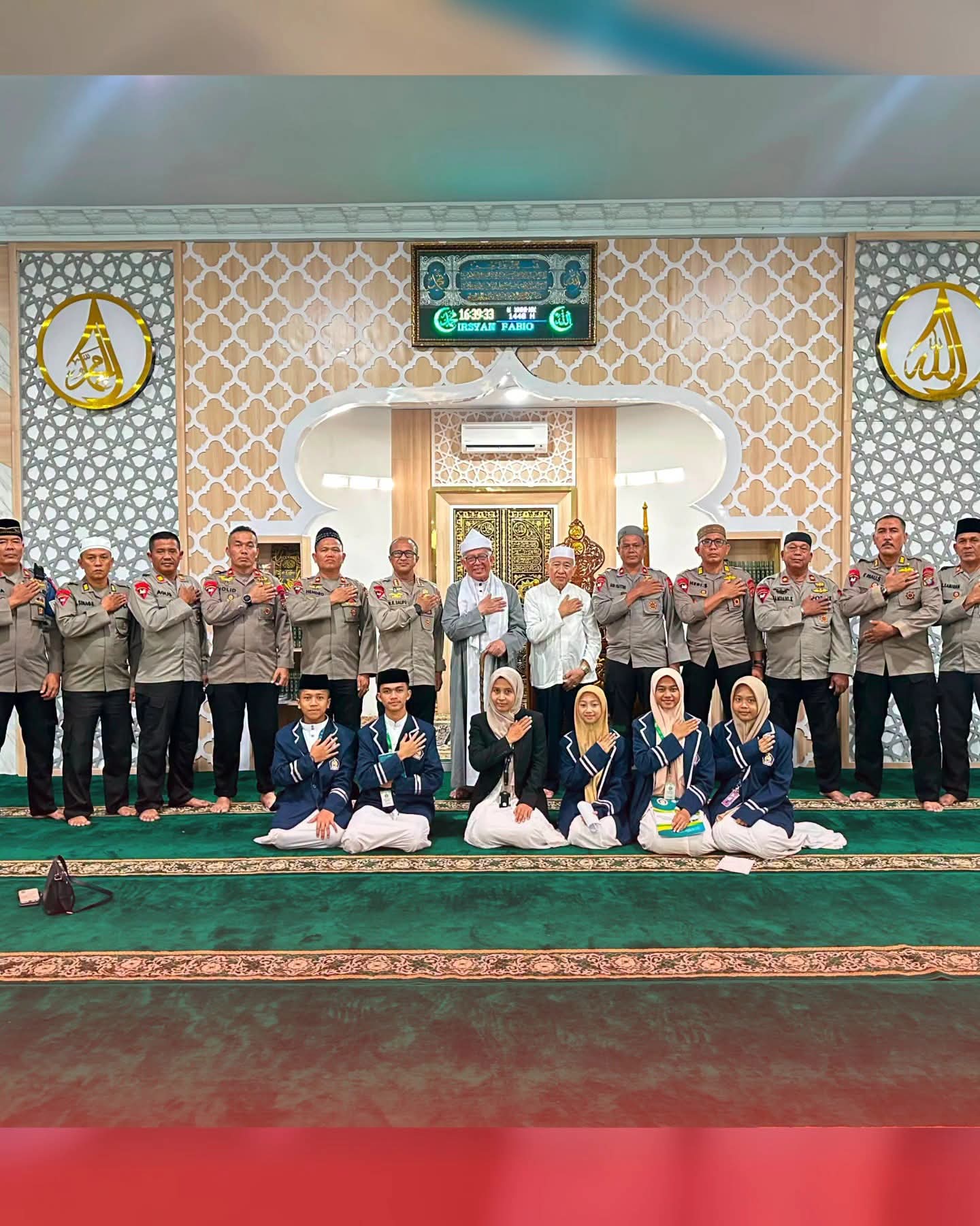 Brimob Polda Sumut Lepas Tim Safari Dakwah 1448 H, Perkuat Spiritualitas, Moralitas, dan Sinergi Membangun Umat