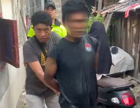 Gercep Sat Reskrim Polres Pelabuhan Belawan Tangkap Pelaku Perampokan Mobil Box JNT Express