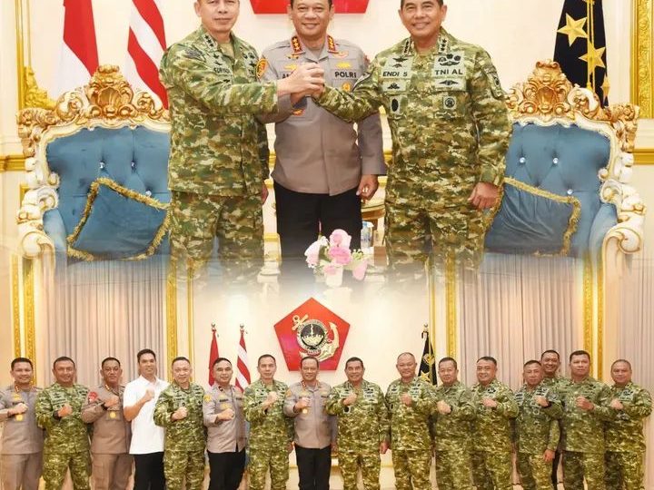 Pangkormar Bersama Pangdam Jaya dan Kapolda Metro Jaya Perkuat Sinergi Jaga Stabilitas Keamanan Ibu Kota 