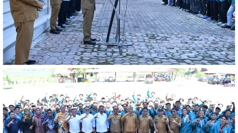 “2.372 Mahasiswa UNIMED Jalani KKN di Samosir, Wabup : Jadikan Ini Laboratorium Pembangunan Desa”