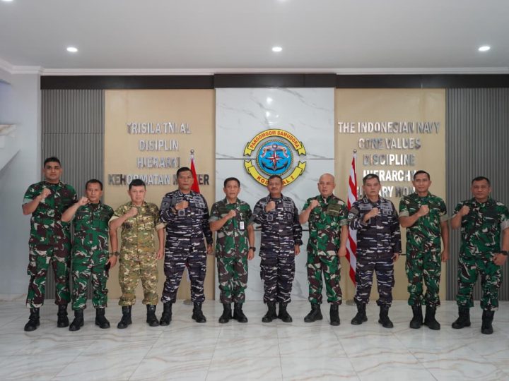 Menjalin Sinergi Menjaga Integritas,Kodaeral I Terima Tim Wasrik Itjen TNI