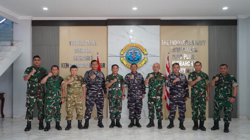 Menjalin Sinergi Menjaga Integritas,Kodaeral I Terima Tim Wasrik Itjen TNI
