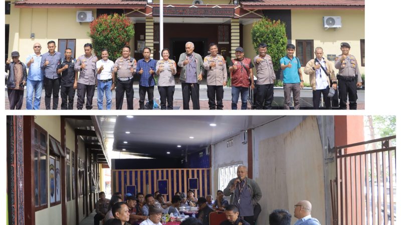 “Pererat Sinergi, Kapolres Samosir AKBP Rina Gelar Coffee Morning Bersama Insan Pers”