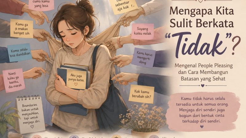 Mengapa Kita Sulit Berkata “Tidak”? Mengenal People Pleasing dan Cara Membangun Batasan yang Sehat