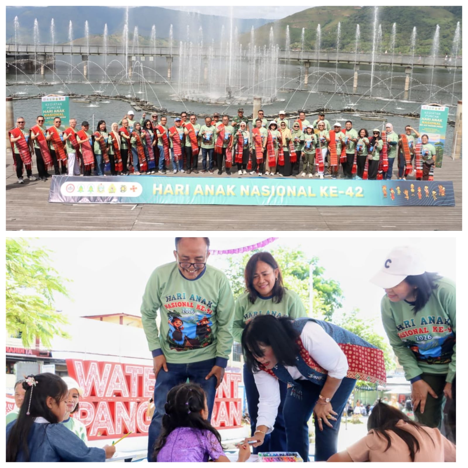 “Wabup Ariston : Anak Samosir Harus Tumbuh Aman dan Kreatif Menuju Indonesia Emas 2045”