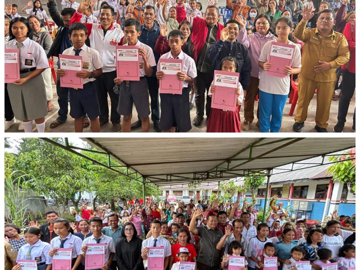 Rapidin Simbolon Salurkan Beasiswa untuk 183 Pelajar di Tapanuli Utara : ‘Gunakan untuk Sekolah