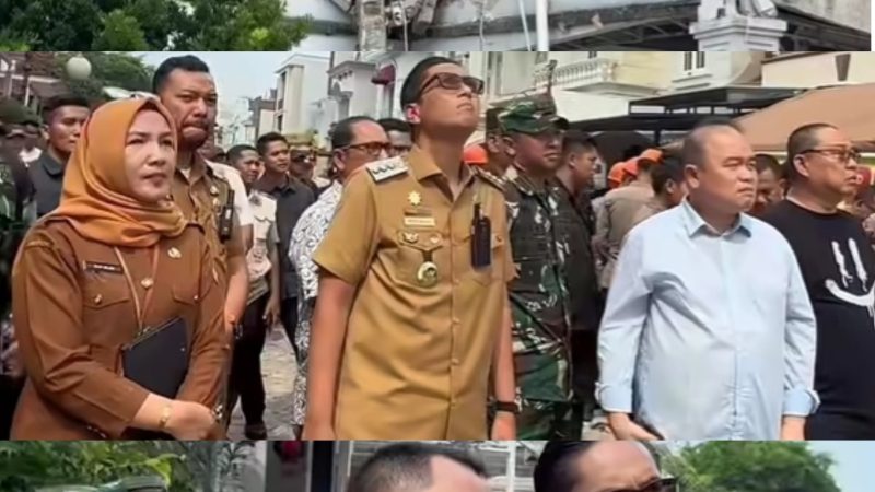 Ledakan Dahsyat di Grand Polonia Medan, Tiga Korban Tewas Dievakuasi; Kapolrestabes, Satbrimob dan Wali Kota Pimpin Penanganan Terpadu
