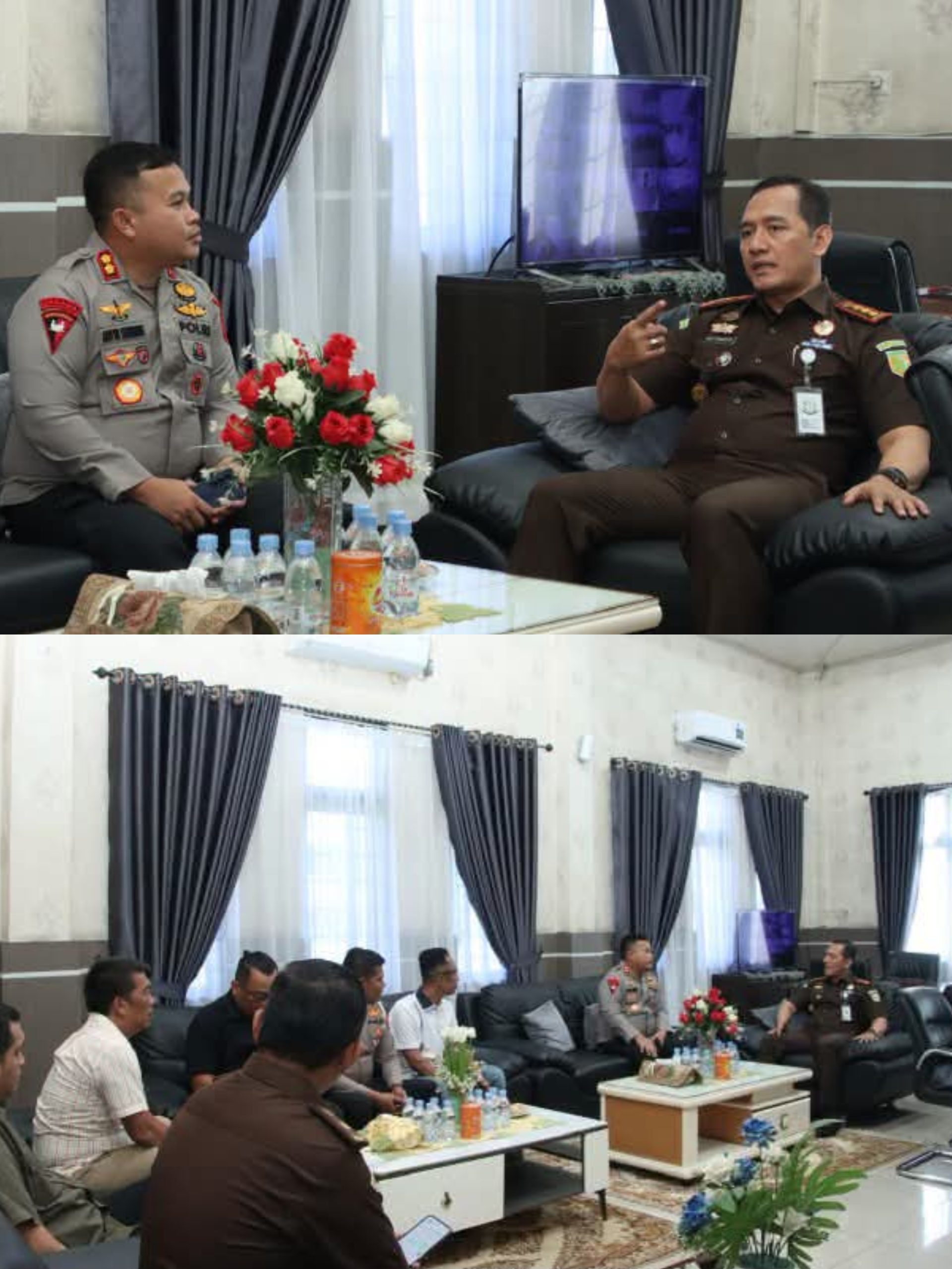 Kapolres Pelabuhan Belawan Jalin Silaturahmi dengan Kejaksaan Negeri Belawan, Perkuat Sinergitas Antar Aparat Penegak Hukum