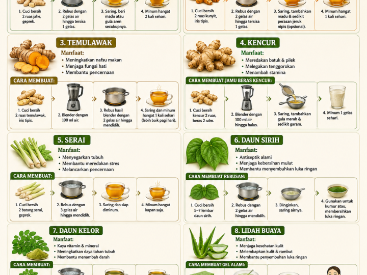 Rahasia Ramuan Alami Warisan Nusantara: Menjaga Kesehatan dengan Kearifan Leluhur, Tetap Bijak Menggunakan Obat Modern