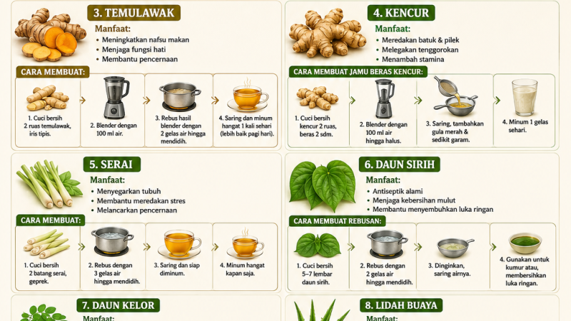 Rahasia Ramuan Alami Warisan Nusantara: Menjaga Kesehatan dengan Kearifan Leluhur, Tetap Bijak Menggunakan Obat Modern