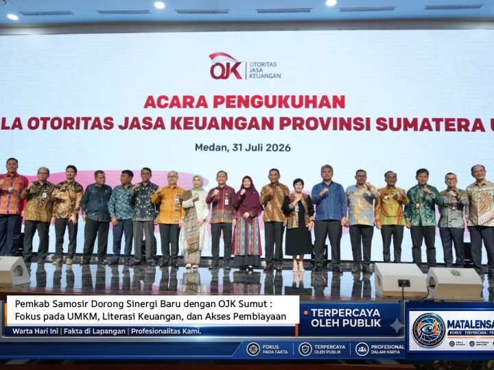 Pemkab Samosir Dorong Sinergi Baru dengan OJK Sumut : Fokus pada UMKM, Literasi Keuangan, dan Akses Pembiayaan