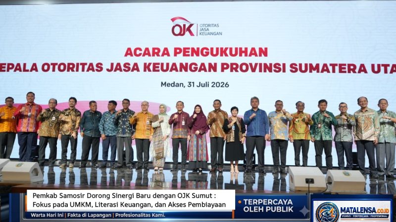 Pemkab Samosir Dorong Sinergi Baru dengan OJK Sumut : Fokus pada UMKM, Literasi Keuangan, dan Akses Pembiayaan