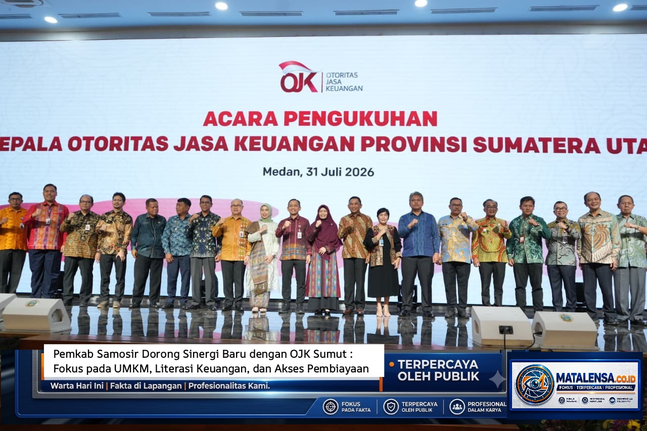 Pemkab Samosir Dorong Sinergi Baru dengan OJK Sumut : Fokus pada UMKM, Literasi Keuangan, dan Akses Pembiayaan