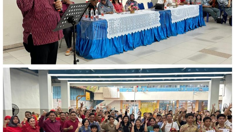 “Sehari Usai di Labura, Rapidin Simbolon Salurkan Beasiswa untuk 99 Pelajar di Labuhanbatu”