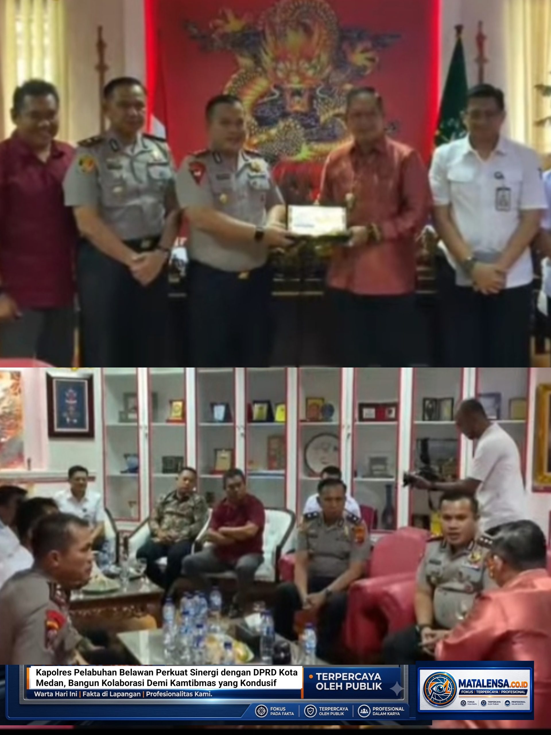 Kapolres Pelabuhan Belawan Perkuat Sinergi dengan DPRD Kota Medan, Bangun Kolaborasi Demi Kamtibmas yang Kondusif