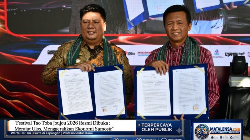 “Festival Tao Toba Joujou 2026 Resmi Dibuka : Merajut Ulos, Menggerakkan Ekonomi Samosir”