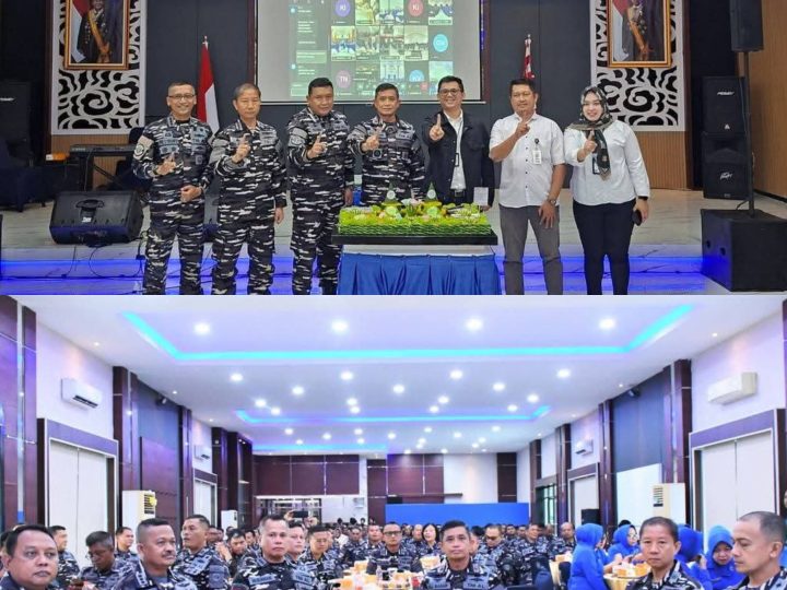 Semangat HUT Kodaeral I, Sinergi Kodaeral I Bersama BRI Makin Erat Dalam Kebersamaan 