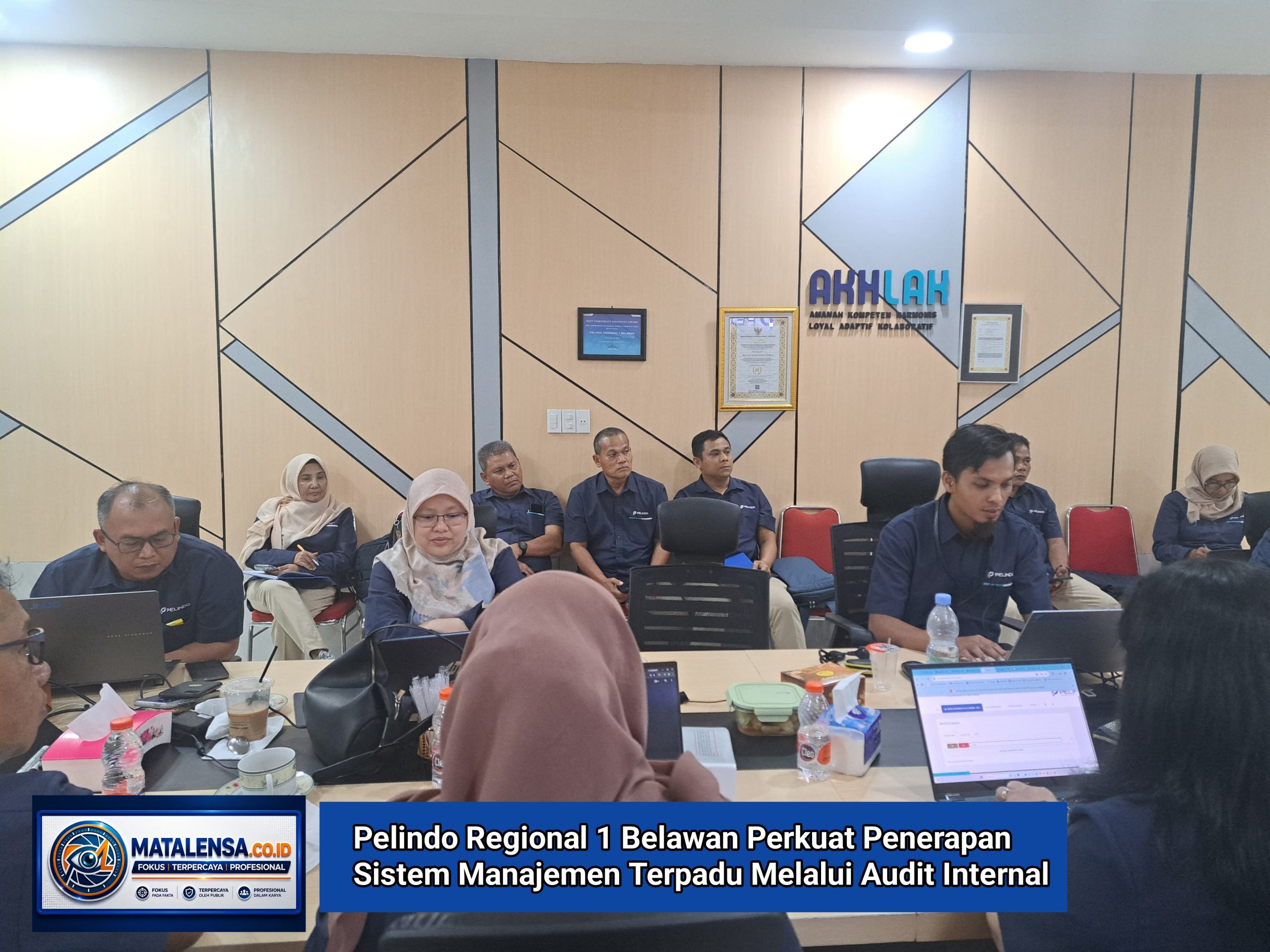 Pelindo Regional 1 Belawan Perkuat Penerapan Sistem Manajemen Terpadu Melalui Audit Internal
