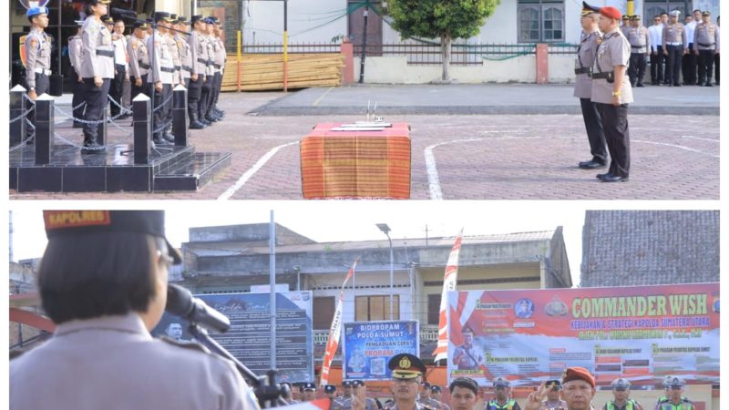 Polres Samosir Kedatangan Dua Pejabat Baru, Kapolres : Jangan Main-Main dengan Narkoba, Tidak Ada Toleransi !