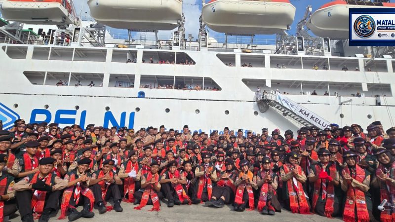Dukung Generasi Muda Sumut, Pelindo Regional 1 Belawan Dukung Keberangkatan Kontingen Jambore Nasional XII