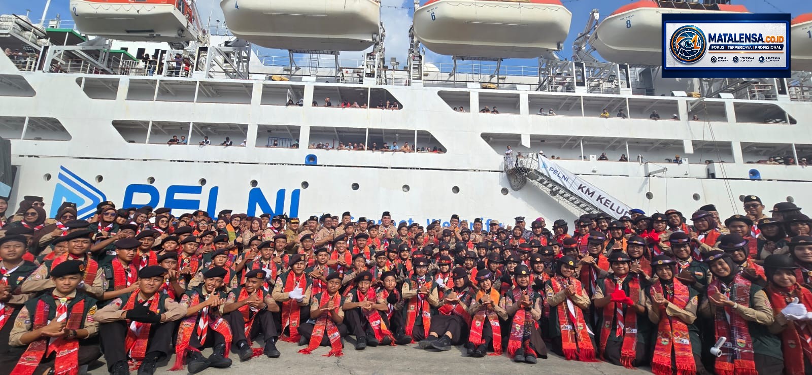 Dukung Generasi Muda Sumut, Pelindo Regional 1 Belawan Dukung Keberangkatan Kontingen Jambore Nasional XII