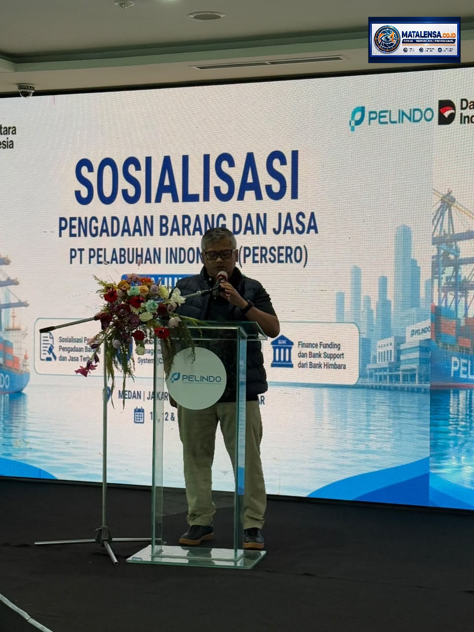 Pelindo Regional 1 Perkuat Transparansi Pengadaan, Gandeng Pelaku Usaha dalam Sosialisasi PBJ 2026