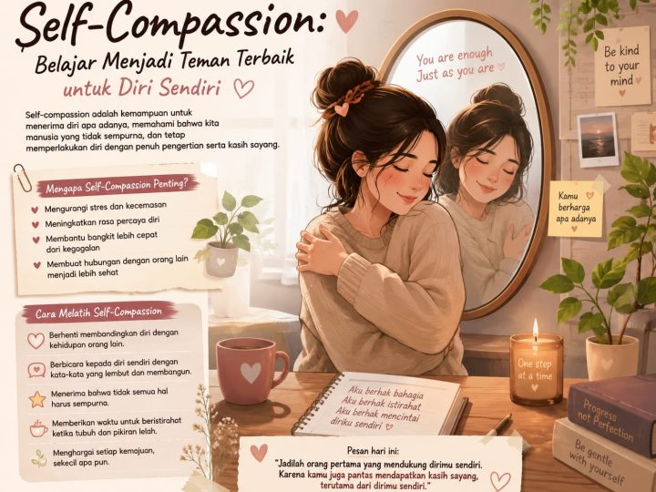 Self-Compassion : Belajar Menjadi Teman Terbaik untuk Diri Sendiri