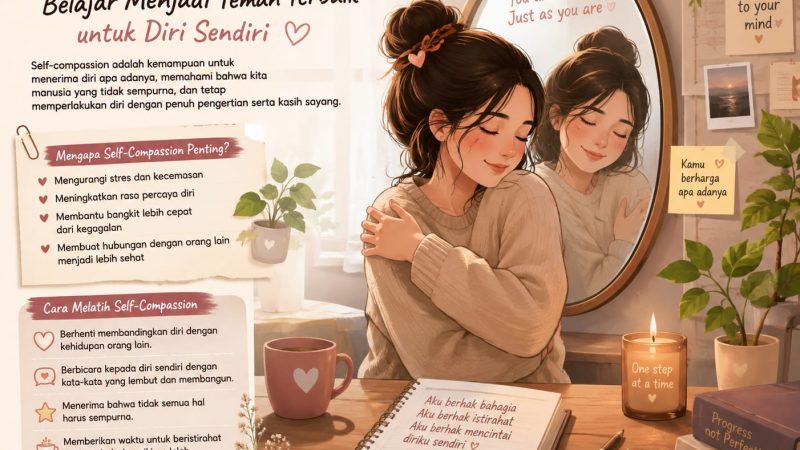 Self-Compassion : Belajar Menjadi Teman Terbaik untuk Diri Sendiri