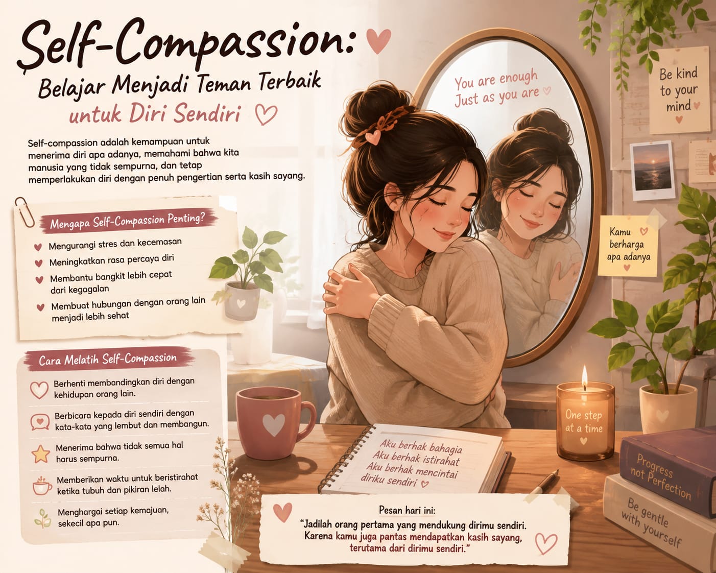 Self-Compassion : Belajar Menjadi Teman Terbaik untuk Diri Sendiri