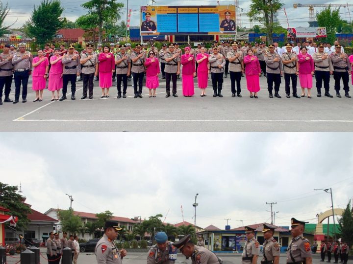 Sertijab Polres Pelabuhan Belawan: Nelson Jefri Sipahutar Jabat Wakapolres, Chandra Tua Situmorang Pimpin Polsek Hamparan Perak