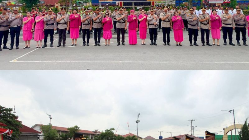 Sertijab Polres Pelabuhan Belawan: Nelson Jefri Sipahutar Jabat Wakapolres, Chandra Tua Situmorang Pimpin Polsek Hamparan Perak