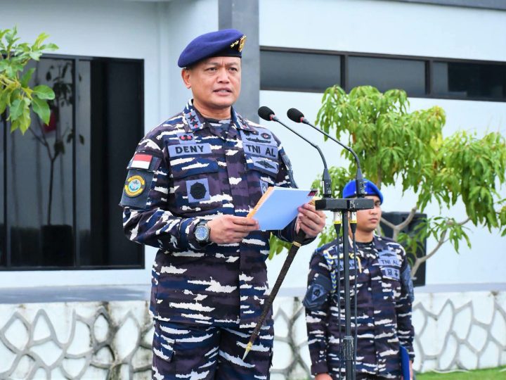 ‎Dibalik Derap Prajurit TNI,Kodaeral I Gelar Apel Siaga dan Tasyakuran Hari Jadi TNI AL Ke 81 