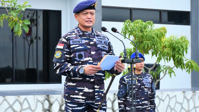 ‎Dibalik Derap Prajurit TNI,Kodaeral I Gelar Apel Siaga dan Tasyakuran Hari Jadi TNI AL Ke 81 