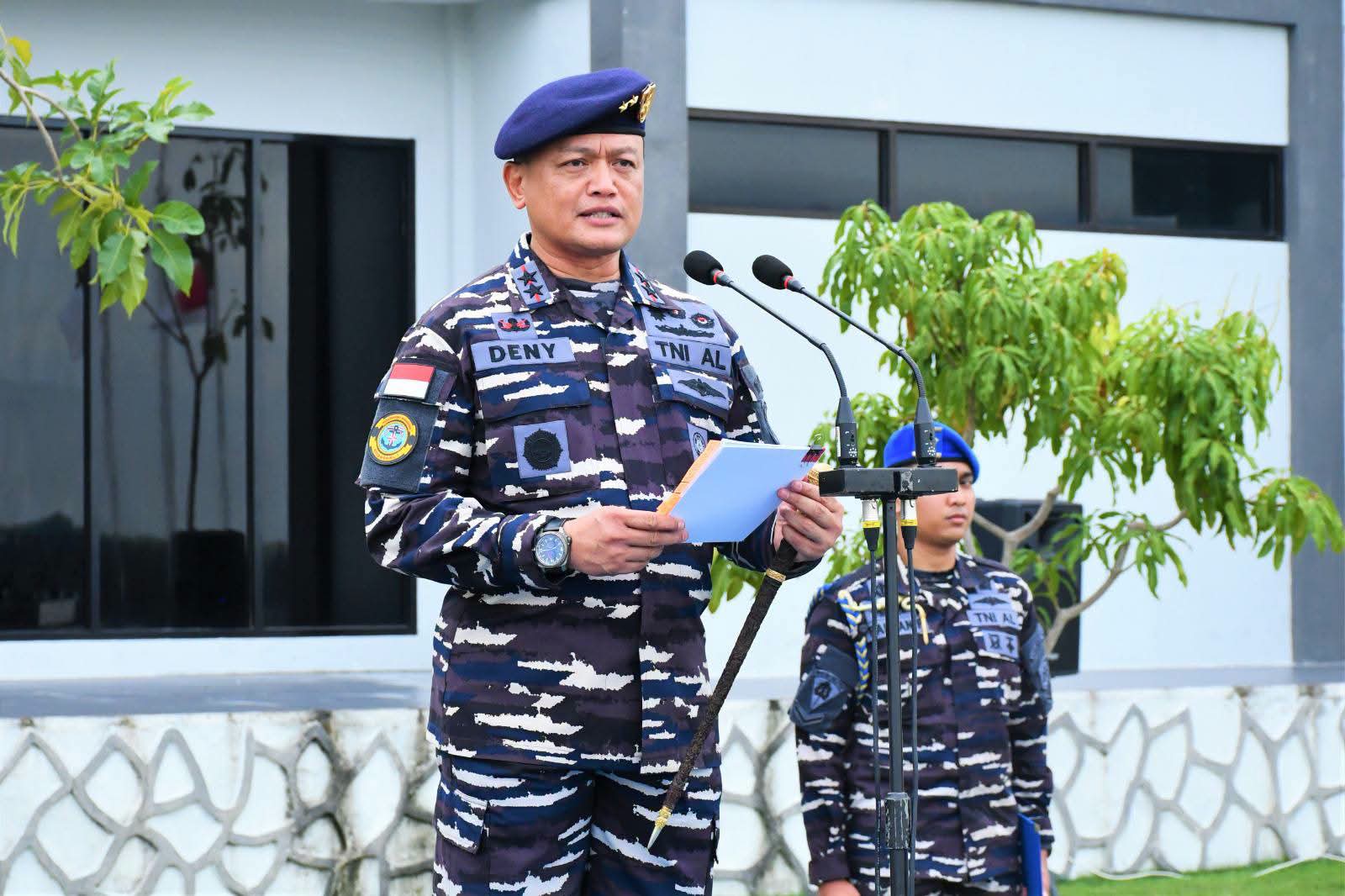 ‎Dibalik Derap Prajurit TNI,Kodaeral I Gelar Apel Siaga dan Tasyakuran Hari Jadi TNI AL Ke 81 