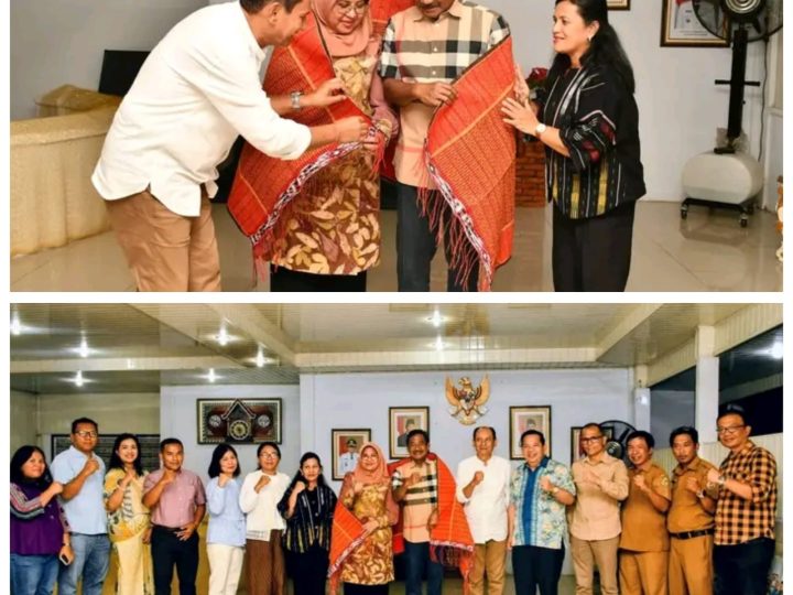 “Kenang Masa Kecil di Pangururan, Wali Kota Binjai Disambut Ulos dan Kopi Samosir”