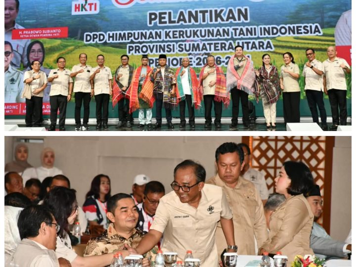 “Wabup Ariston Nahkodai HKTI Samosir 2026-2031, Tegaskan Komitmen Jadi Mitra Petani dan Pemerintah”