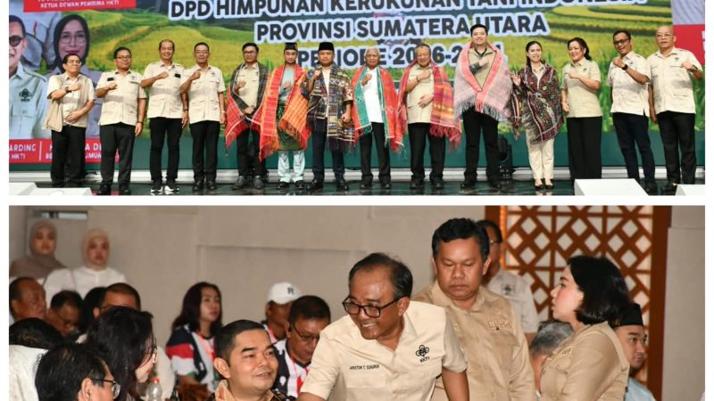 “Wabup Ariston Nahkodai HKTI Samosir 2026-2031, Tegaskan Komitmen Jadi Mitra Petani dan Pemerintah”