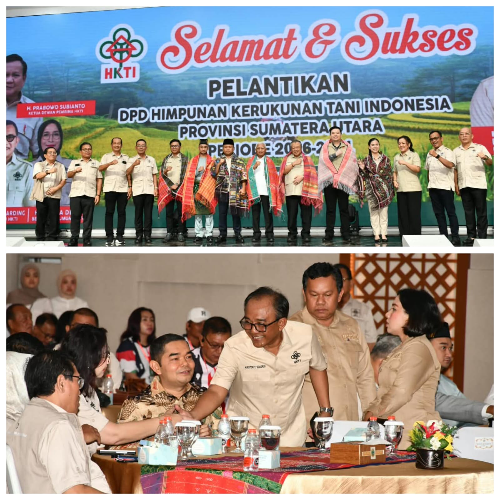 “Wabup Ariston Nahkodai HKTI Samosir 2026-2031, Tegaskan Komitmen Jadi Mitra Petani dan Pemerintah”