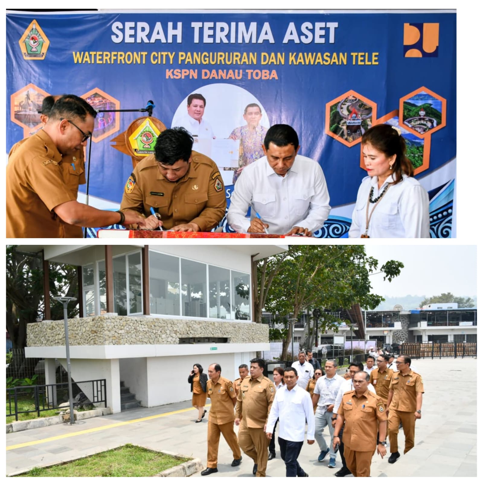 “Resmi Jadi Milik Pemkab, Aset WFC Pangururan dan Kawasan Tele Senilai Rp169 Miliar Diserahkan Kementerian PU ke Samosir”