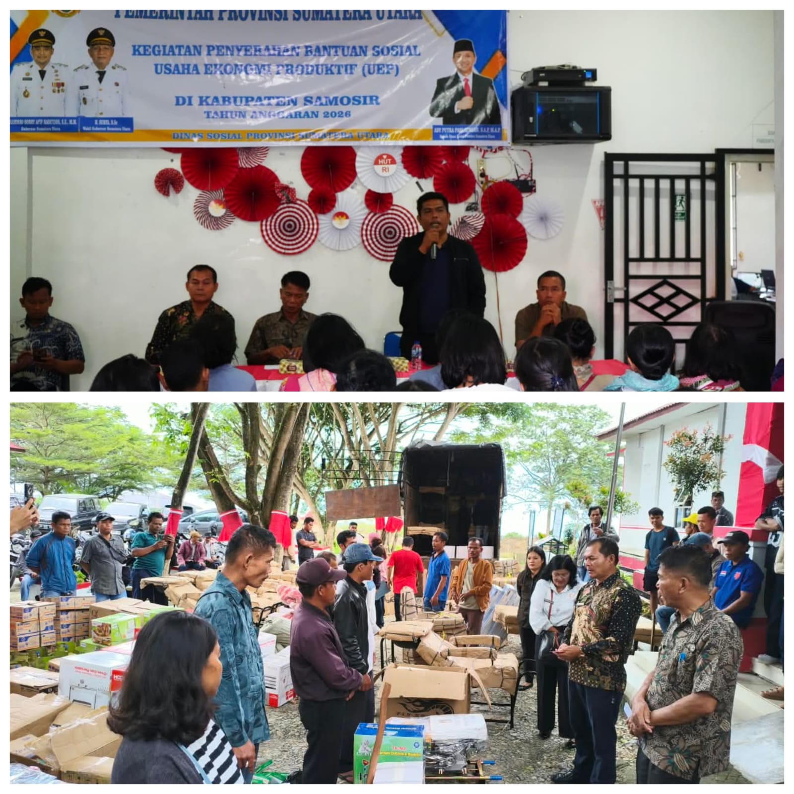“Terbanyak se-Sumut ! 92 Warga Samosir Dapat Bantuan Usaha Ekonomi Produktif dari Pemprov”