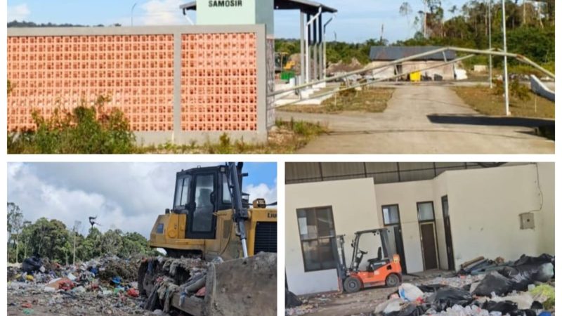 Dibangun Pakai Dana Bank Dunia, TPA Hariara Pintu Samosir Diduga Beroperasi Open Dumping – LSM KCBI Bongkar Aset Miliaran Mangkrak
