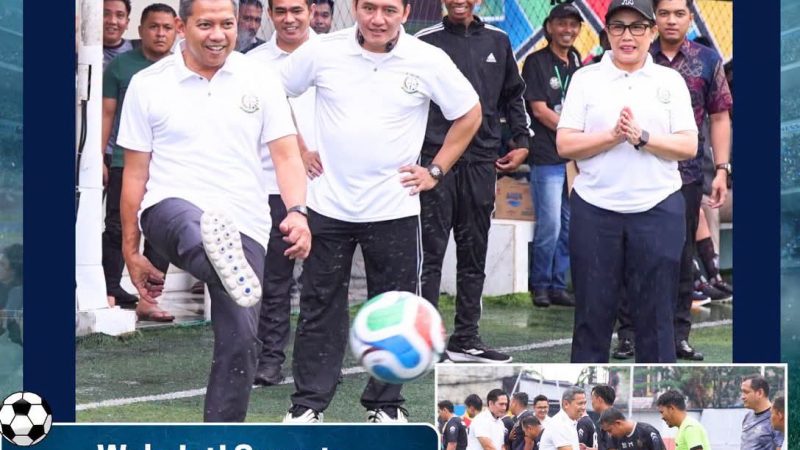 Wakajati Sumut Resmi Buka Turnamen Mini Soccer Kajatisu Cup di Medan Junjung Sportivitas dan Kokohkan Solidaritas Korps Adhyaksa