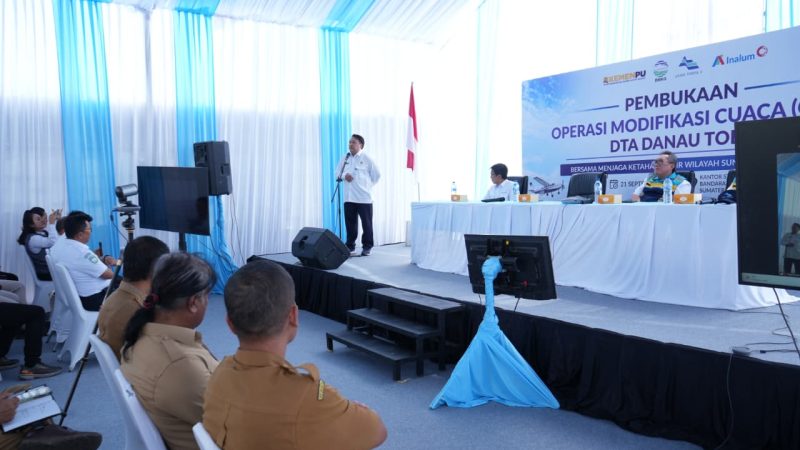 Hadapi Ancaman El Nino, OMC Tahap II Digelar 25 Hari di Danau Toba – Target Jaga Elevasi 902,04 Meter