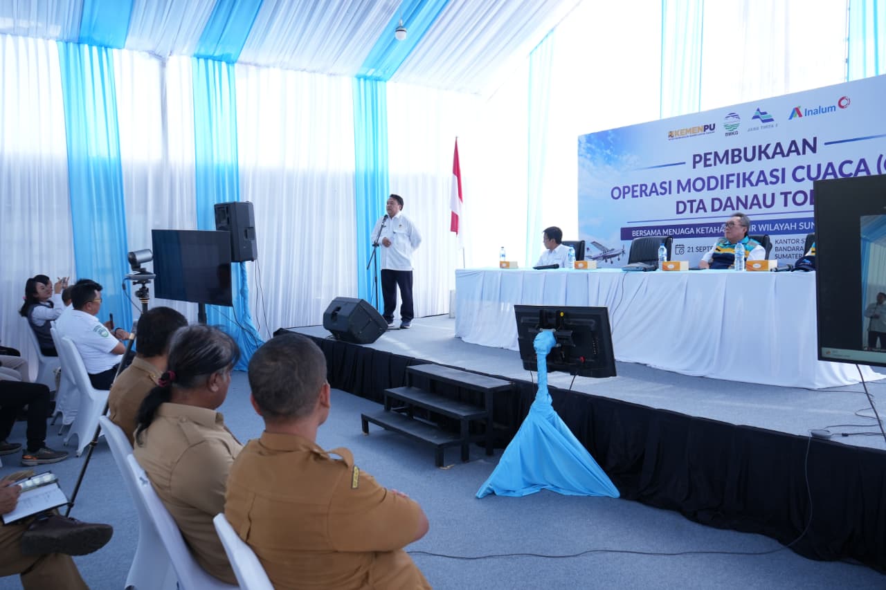 Hadapi Ancaman El Nino, OMC Tahap II Digelar 25 Hari di Danau Toba – Target Jaga Elevasi 902,04 Meter