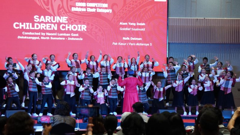 Danau Toba Bergema ! 68 Tim Paduan Suara dari Dalam dan Luar Negeri Adu Harmoni di SICC 2026