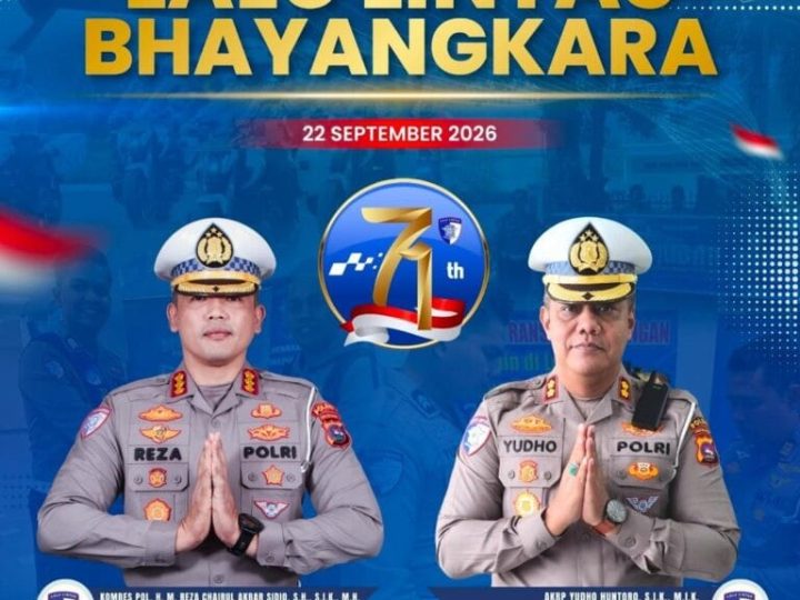 Memperingati HUT Lalu Lintas Bhayangkara ke-71, Dirlantas dan Wadirlantas Polda Sumbar : Menjaga Setiap Kilometer Perjalanan Bangsa dengan Dedikasi dan Integritas