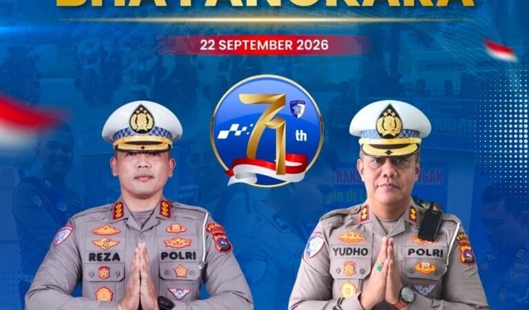 Memperingati HUT Lalu Lintas Bhayangkara ke-71, Dirlantas dan Wadirlantas Polda Sumbar : Menjaga Setiap Kilometer Perjalanan Bangsa dengan Dedikasi dan Integritas